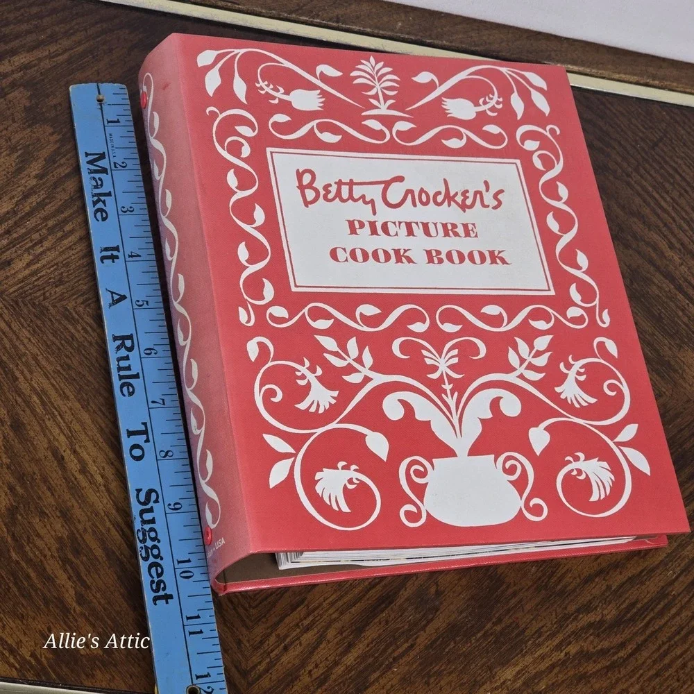 Betty Crocker's‎ Picture Cookbook Spiral Binder 1998 Facsimile Edition 1950 Vtg